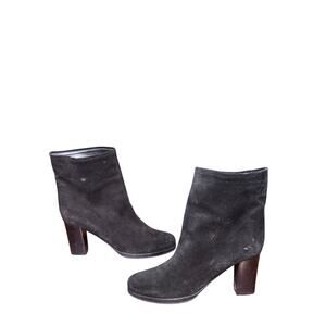 Jil Sander suede bootie size euro 40